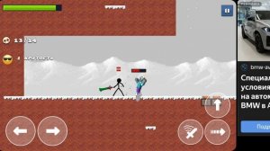 Играю в игру Стикмен против зомби 🧟🧟🧟