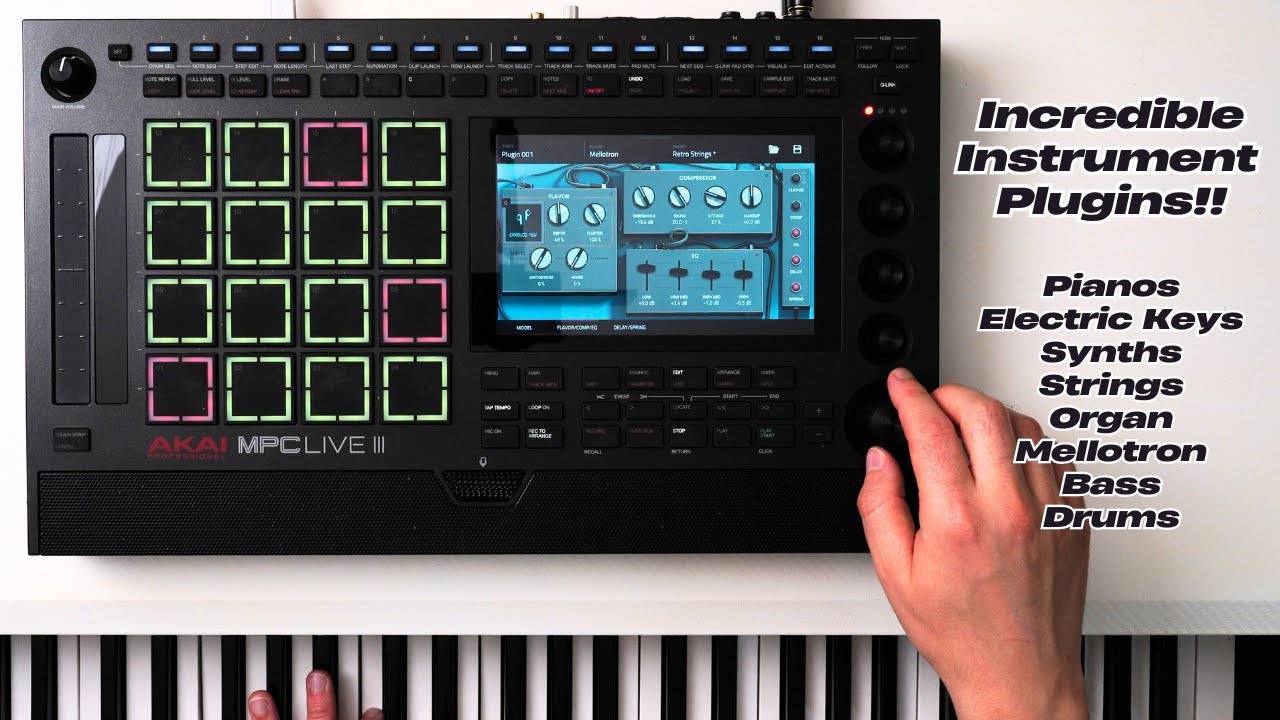 AKAI MPC Live III: Instrument Plugins and Presets