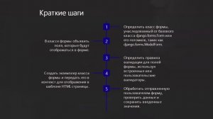 ПИС - Назначение "generic views" в Django. Назначение Django Forms. Назначение Django Auth