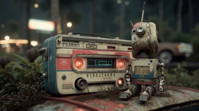 Daft Punk Retro Synth-Funk Night Drive ｜ Cyberpunk Aesthetic Electro Pulse Radio