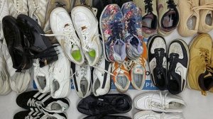 40554 Обувь спортивная брендовая, 2пак, scarpe sportivi firmate, секонд (vintage/extra/1 кат) оптом