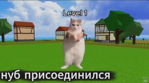 БЛОКС ФРУТС но КОТИКИ🍈🌊РОБЛОКС ИСТОРИЯ КОТОВ от НУБА до ПРО в 1 МИРЕ МЕМЫ и ПРИКОЛЫ