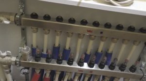 Запуск тёплого пола . монтаж зональной автоматики