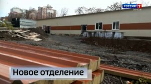 На базе Республиканской клинической больницы имени Калинина возводится модульное приёмное отделение