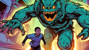 Убегаю от монстра