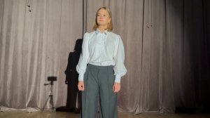 Отрывок из стихотворения Сергея Есенина "Русь советская". Читает Минакова Арина