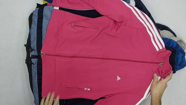 Куртки, олимпийки спортивные брендовые секонд оптом 1 пак