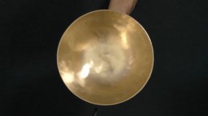 Поющая чаша Antique Gold 23,2 см Соль# 102 Гц, Ре# 304 Гц