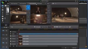 Конструктор Multicam  Редактирование видео с нескольких камер Cyberlink  PowerDirector