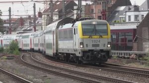 проезжающие поезда Бельгии ч.2