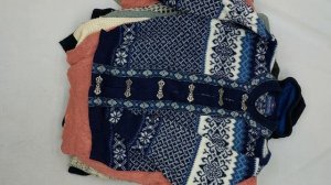 40640 Свитера ирландские/норвежские, 9пак, maglioni norvese crema, секонд (cream) оптом