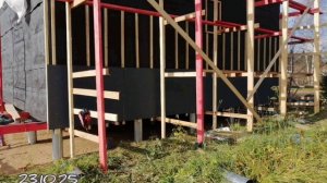 #24 Наша стройка. Лестница. Обшили одну стену!