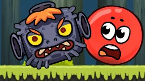 Новый КРАСНЫЙ ШАРИК против банды ЧЕРНЫХ КВАДРАТОВ ЧАСТЬ#4 игра Red Ball на канале Мистер Игрушкин