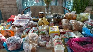 Большая покупка продуктов на рынке, в Магните и Пятерочке🛒🛍️