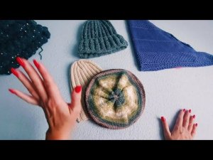 ВЯЖЕМ  ШАПКИ, БЕРЕТ, БАКТУС/ БЕСПЛАТНЫЕ МАСТЕР КЛАССЫ В Telegram