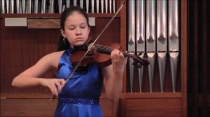 Софья Злоян (скрипка) - Шарль де Берио "Концерт для скрипки №7, 1 часть"