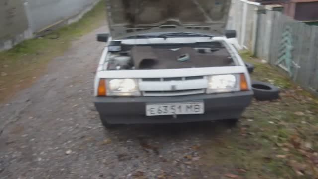 ВАЗ-2109. Подсоединение ДХО.