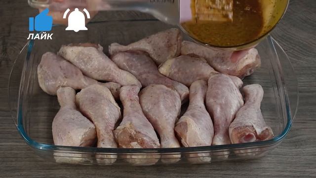 Вкусные запеченные куриные ножки - легкий рецепт запеченной курицы в духовке! смотреть онлайн