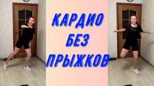 Кардио тренировка без прыжков.