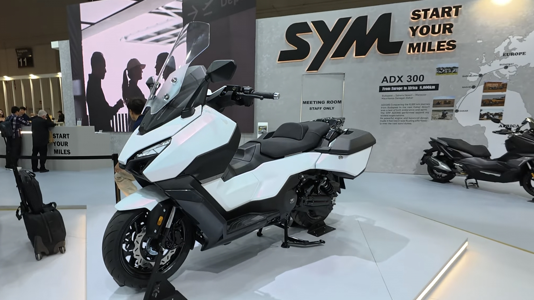 Премьера максискутера от SYM TTLBT 508 на выставке Eicma