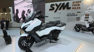 Премьера максискутера от SYM TTLBT 508 на выставке Eicma