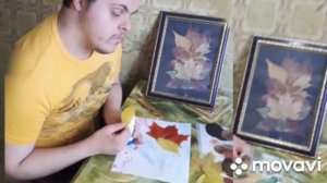 аппликация термосалфетки Курченко Николай