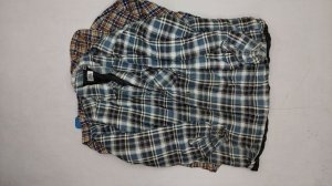 40446 рубашки фланелевые мужские, 1пак, camicie flanele, секонд (extra) оптом