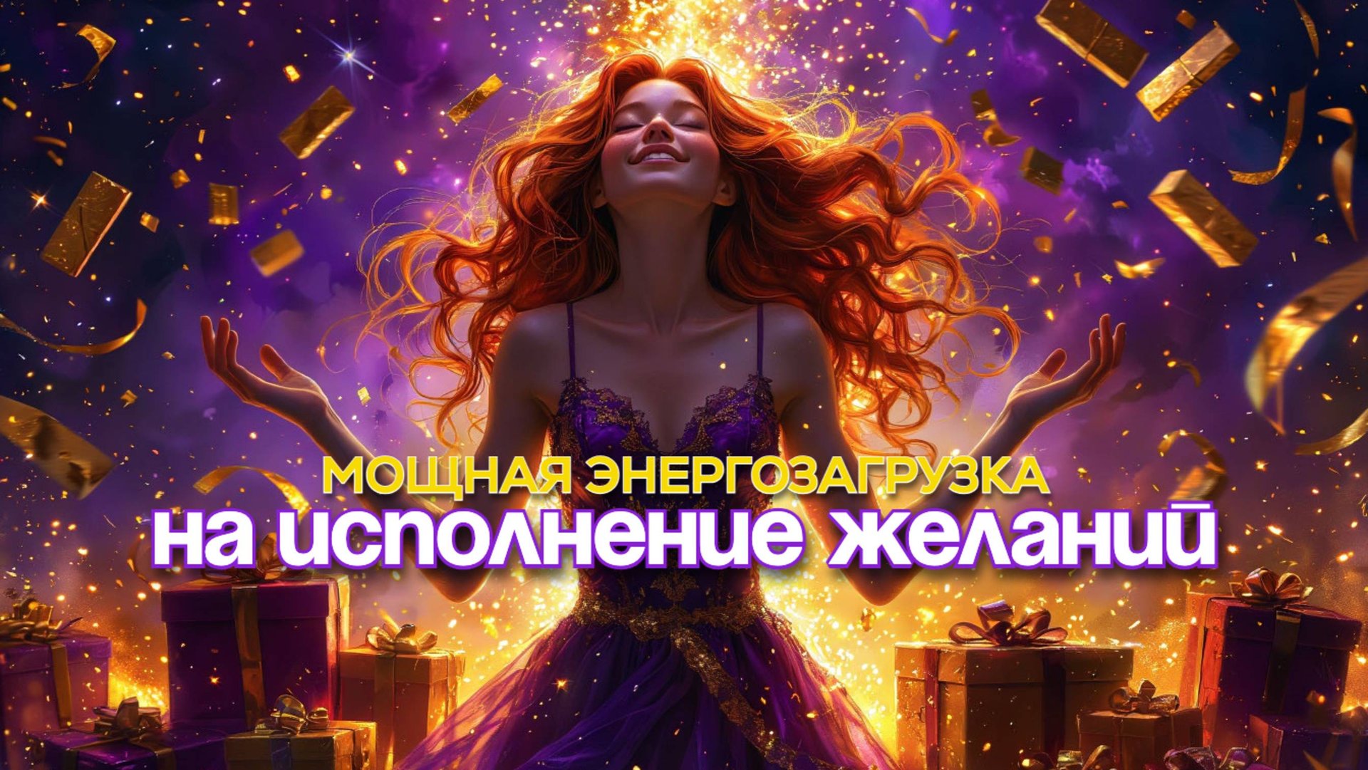 Энергозагрузки МЕДИТАЦИЯ ИСПОЛНЕНИЯ ЖЕЛАНИЙ 💜