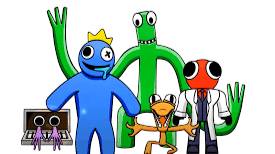 Играем с Mr_Hallowen в Rainbow Friends