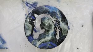 Набор с эпоксидной смолой "Космические силуэты"