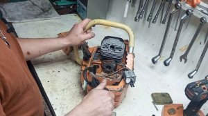 Бензопила Тайга 214, переделка под карбюратор от бензопилы Husqvarna 365