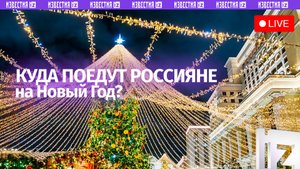 Туристические планы россиян на новогодние праздники / Известия