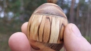 Шкатулка в ноябрьском лесу