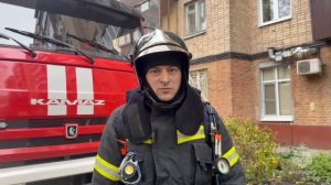 Пожар в Курске по ул. Ленина 20