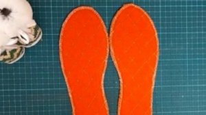 Стельки шью.  Мой вариант 1 ч.2.  Может кто-то уже такой знает)). Сегодня про пошив.