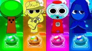 Coffin Dance Спрунки 123 уровень - Мультики про Спрунке | МУЛЬТФИЛЬМЫ SPRUNKI в Tiles Hop