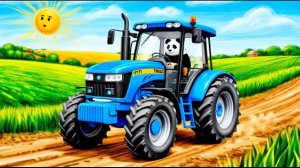 Синий Трактор - Учим цвета