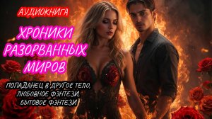 АУДИОКНИГА ХРОНИКИ РАЗОРВАННЫХ МИРОВ, БЫТОВОЕ ФЭНТЕЗИ, ЛЮБОВНОЕ ФЭНТЕЗИ, ПОПАДАНЦЫ