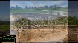 Фундаментная плита под дом 147 м2, и двумя террасами