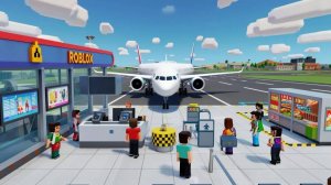 Играю в ROBLOX Airlines