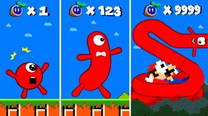 🟩🔴🔶 Приключения фигурок! Безумный шар переел ягод и стал меняться!