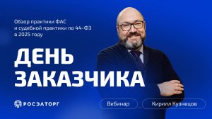 День заказчика Росэлторг. Обзор практики ФАС и судебной практики по 44-ФЗ в 2025 году