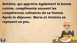 Simple story in French - Level A1-A2 - Maria, the Retiree and her Dogs