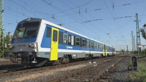 проезжающие поезда Венгрии ч.1