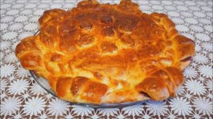 ДОМАШНЯЯ ВЫПЕЧКА дрожжевой ПИРОГ с ЯБЛОКАМИ и СЛИВАМИ