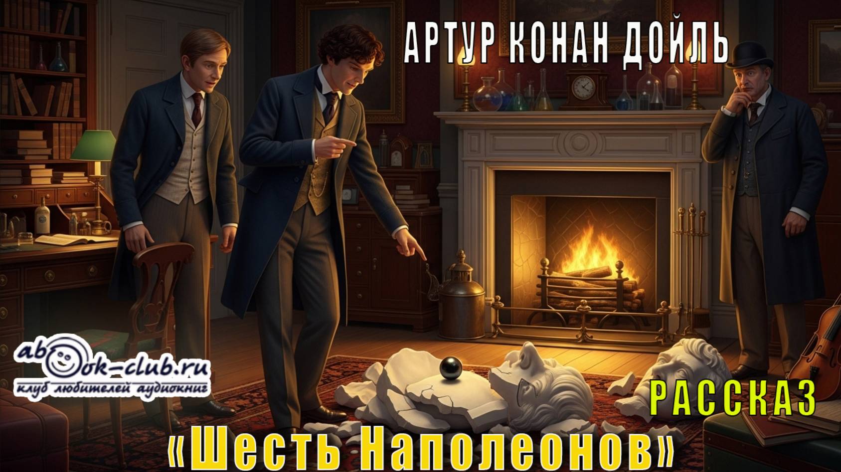 Артур Конан Дойль "Шесть Наполеонов" рассказ смотреть онлайн