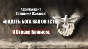 Архимандрит Софроний (Сахаров) - ВИДЕТЬ БОГА КАК ОН ЕСТЬ. Глава 2. О Страхе Божи