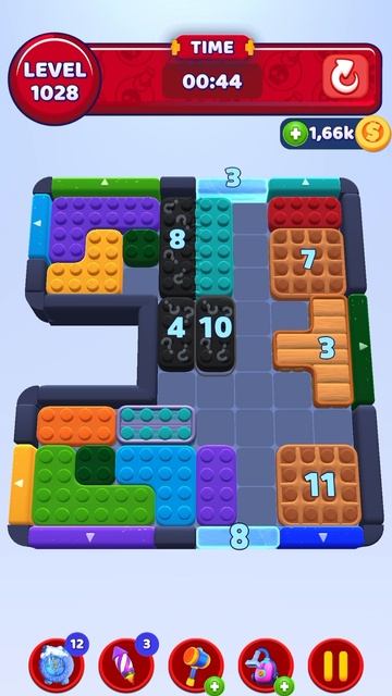 Color Block Jam 1028 Уровень