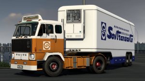 450 / ETS2 1.56 / Volvo F88 / Шпицберген, прощай! Апатиты, привет!