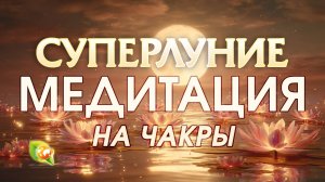 Медитация на Суперлуние / Медитация на чакры в Полнолуние